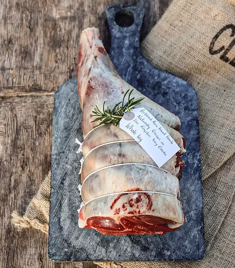 Portland meat served at the table